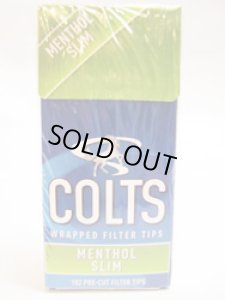 画像1: コルツ　スリムメンソールフィルター COLTS MENTHOL SLIM FILTER (1)