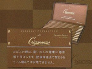 画像1: 紙巻きタバコ シガローネ・エクスクルーシブ・ブラウン Cigaronne Exclusive Brown (1)