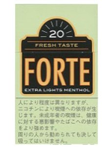 画像1: リトルシガー　フォルテ・エクストラライトメンソール FORTE EXTRA LIGHTS MENTHOL (1)