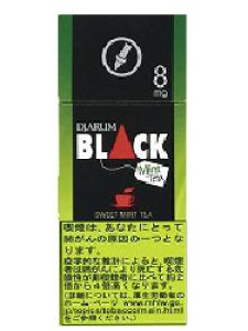 画像1: 紙巻きタバコ　ジャルム・ブラック・ミントティー8 DJARUM Black・M・TEA8  紙巻き　シガレット (1)