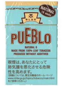 画像1: 紙巻きタバコ プエブロ・ナチュラル６ PUEBLO NATURAL ６　シガレット (1)