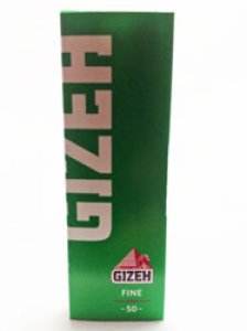 画像1: ギゼ　レギュラー シングル ファイン カットコーナー GIZEH・FINE Regular Green CutCorners (1)