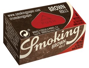 画像1: スモーキング　ブラウンロールズ Smoking・Brown Rolls “Unbleached” (1)