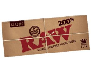 画像1: ロウ　クラシック　200枚入り RAW Kingsize Slim 200'S (1)