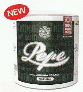 画像1: ペペ　ダークグリーン ナチュラル　（100ｇ缶） Pepe DARK GREEN　（100ｇ） (1)