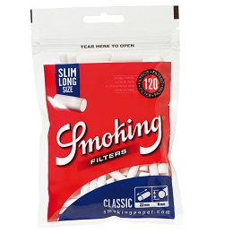 スモーキング　クラッシックスリム・ロングフィルターSMOKING FILTER CLASSIC SLIM　LONG